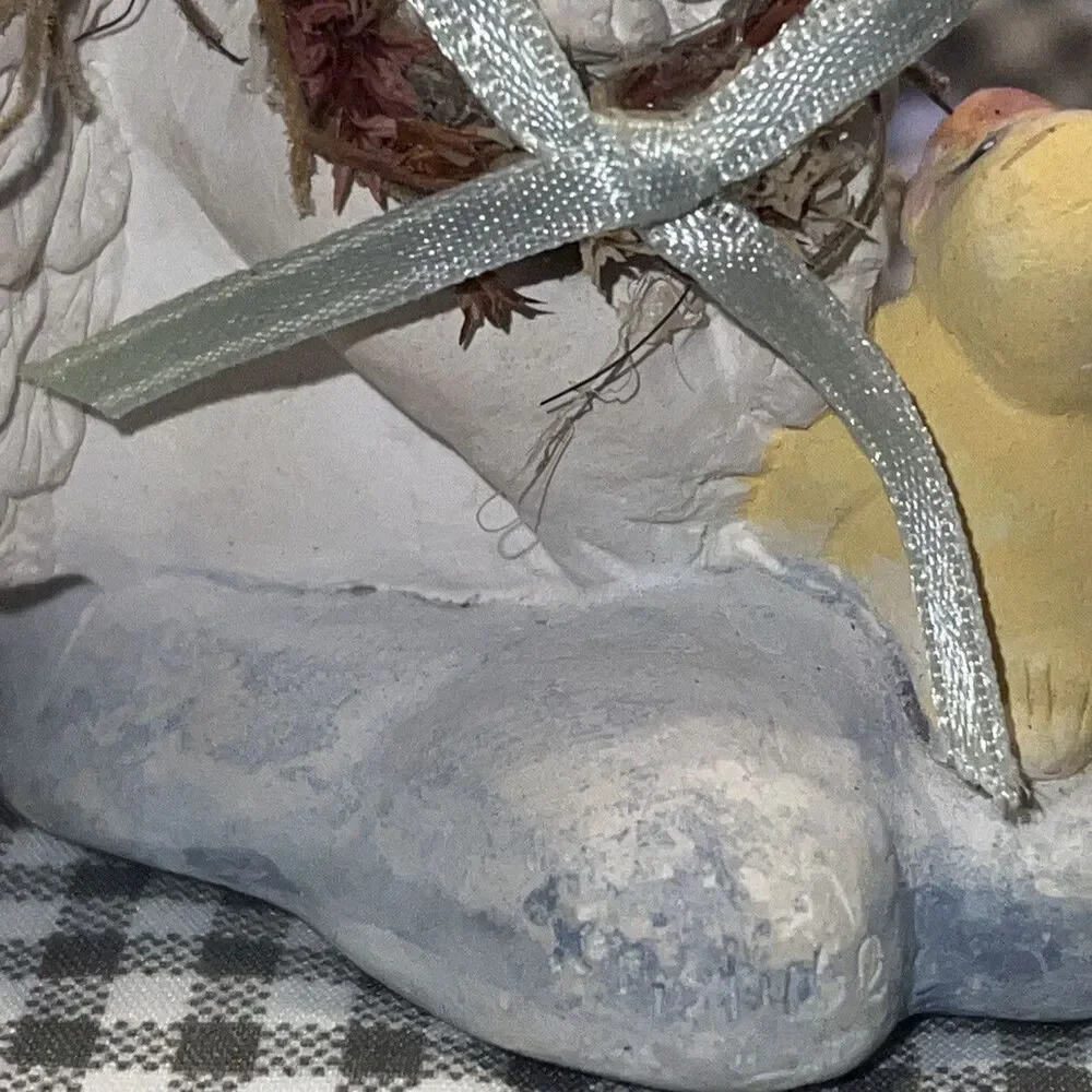 DREAMSICLES A Kiss For Momma Cherub Angel 2 Babies & Duckling Figure 1991